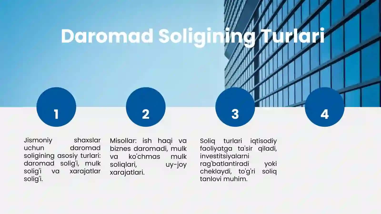 Jismoniy shaxslar daromad solig‘ining mohiyati, obyekt va bazasi metodik tahlil 4