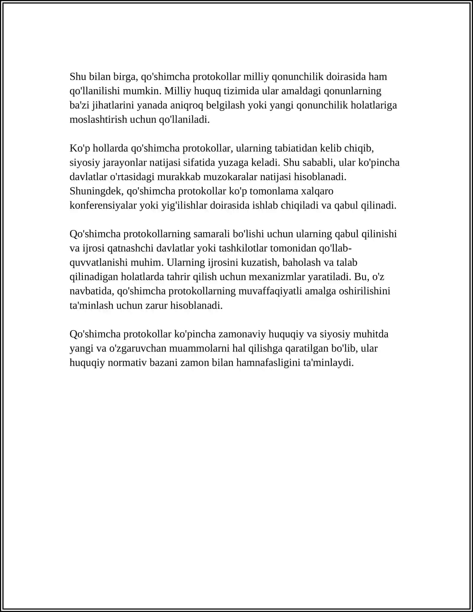 QO'SHIMCHA PROTOKOLLAR VA ULARNING ISHLASH TAMOYILLARI 4