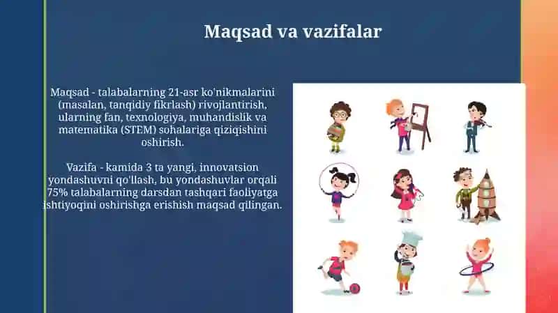 Darsdan tashqari mashg‘ulotlarni o‘tkazish senariylari 4
