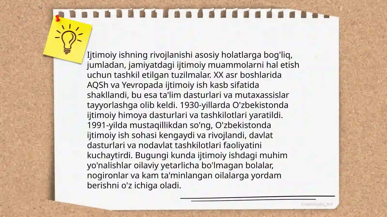 Ijtimoiy ishning nazariy asoslari 4
