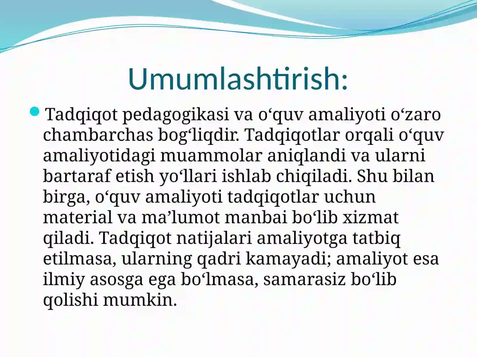 Tadqidiy pedagogika va ta'lim amaliyoti 4