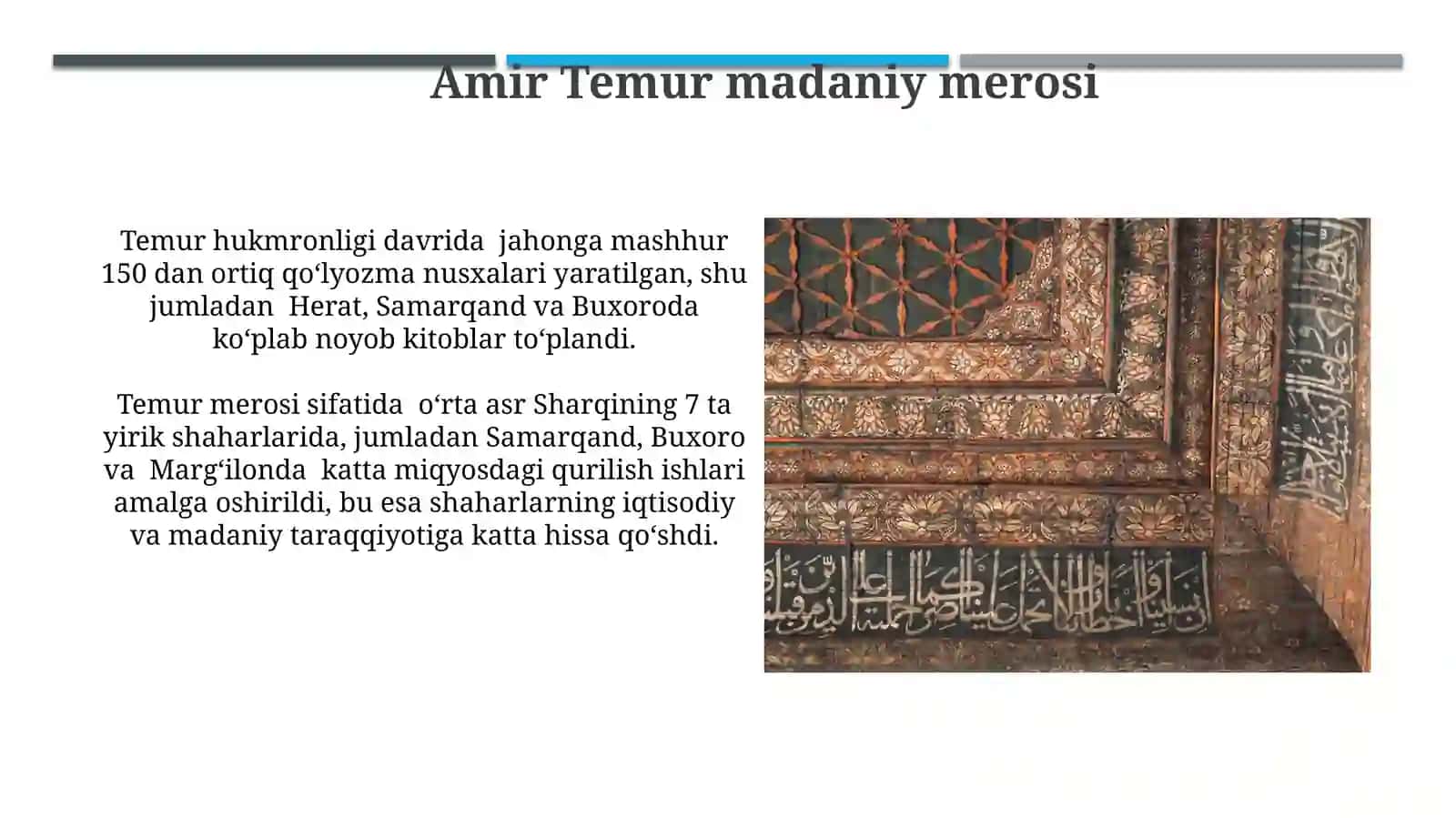 Temuriylar davri tarixshunosligi 4