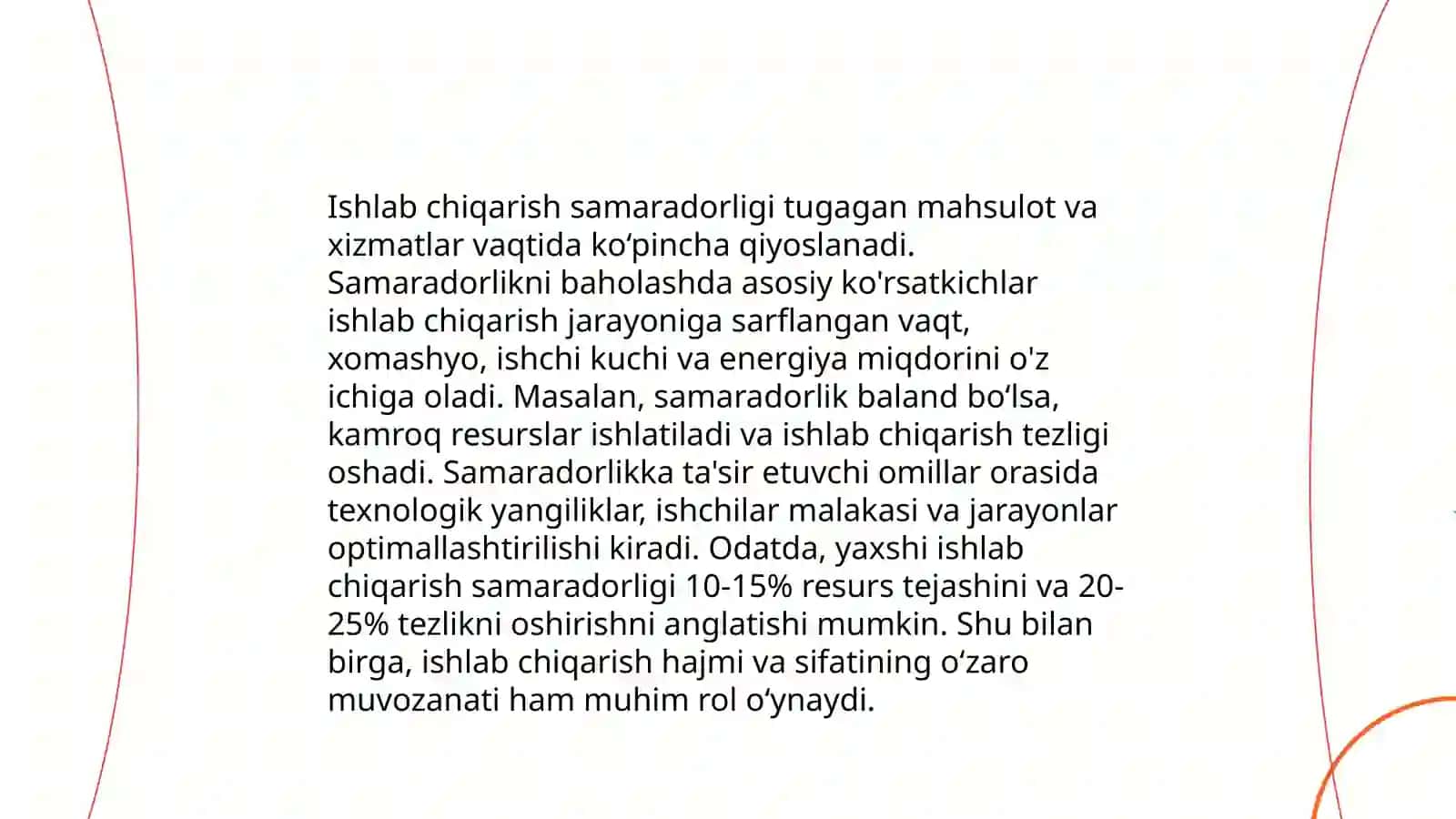 Ishlab chiqarish hajmining tahlili 4