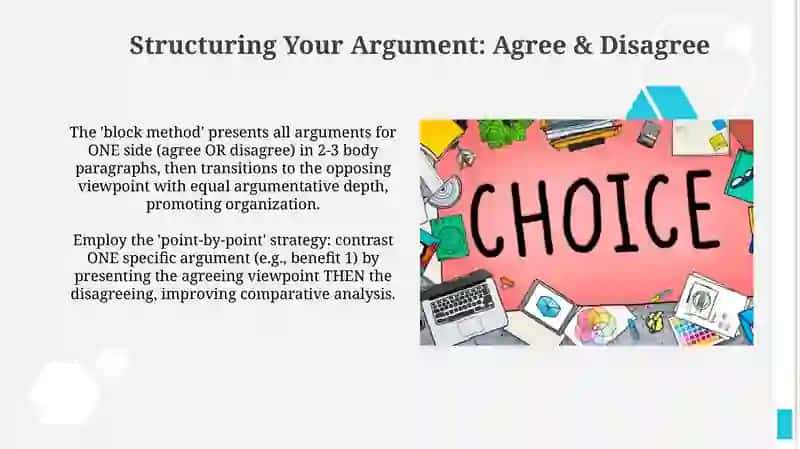 Preparing PPT on essay type: Agree and disagree 4