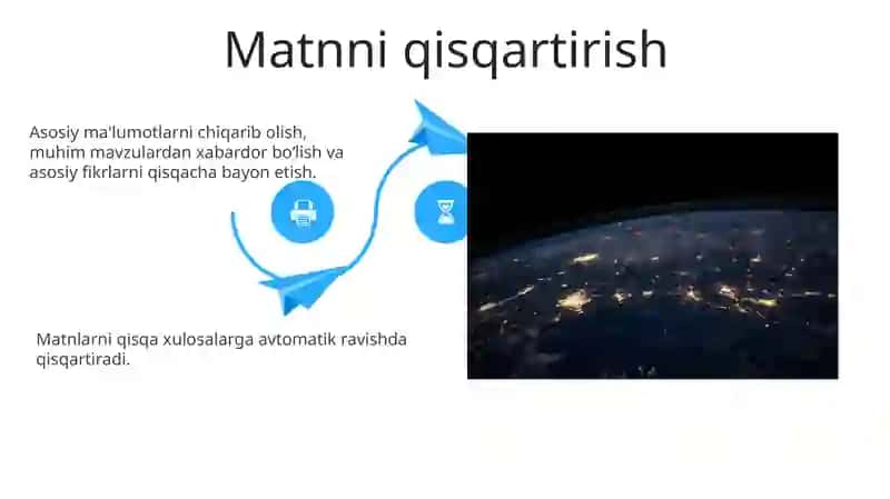 Matnli ma'lumotlarni qayta ishlash dasturlarining imkoniyatlari 4