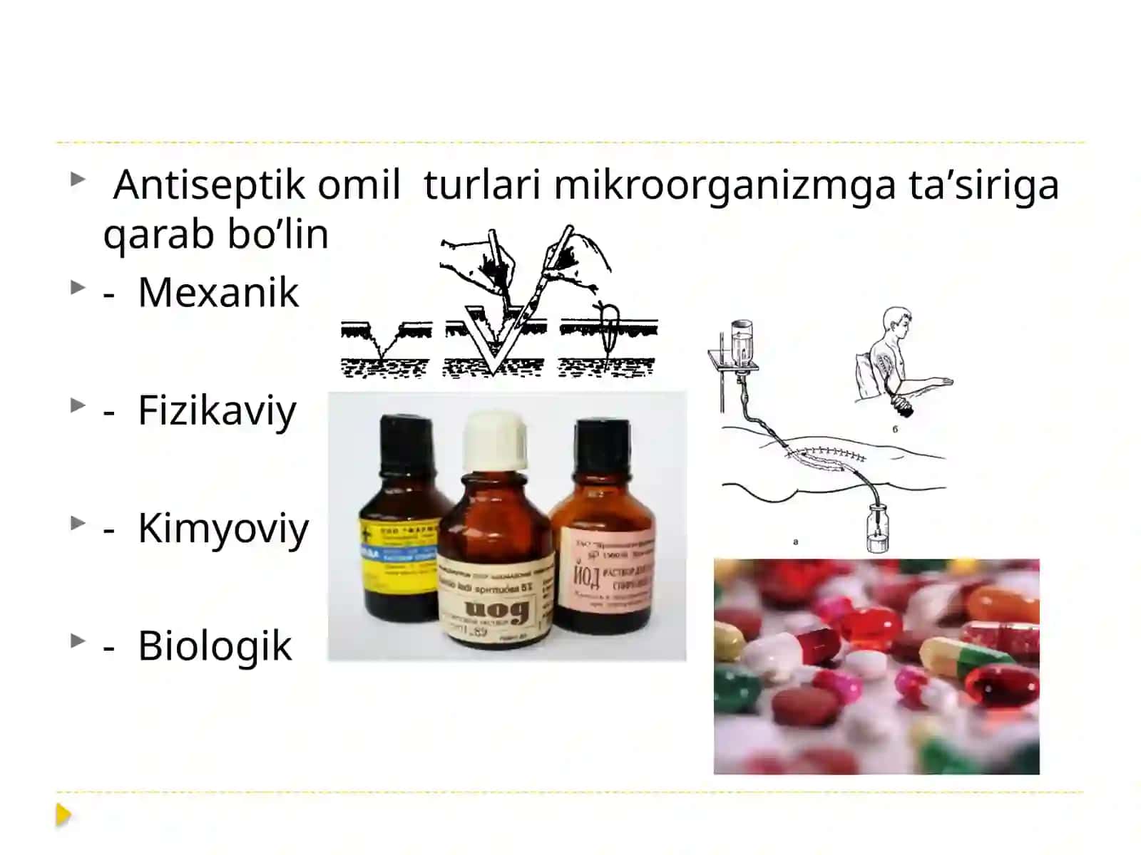 Antiseptika va Aseptika Asoslarini O`rganish 4