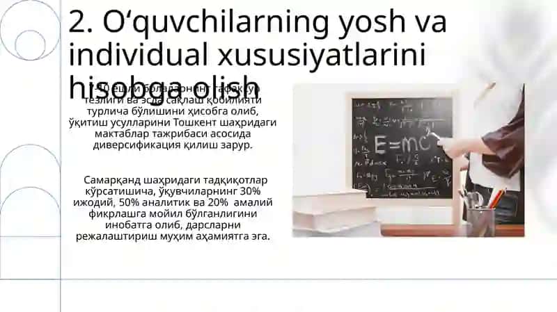 Boshlangich ta'limda tarbiyaning umumiymetidlari va vositalari 4