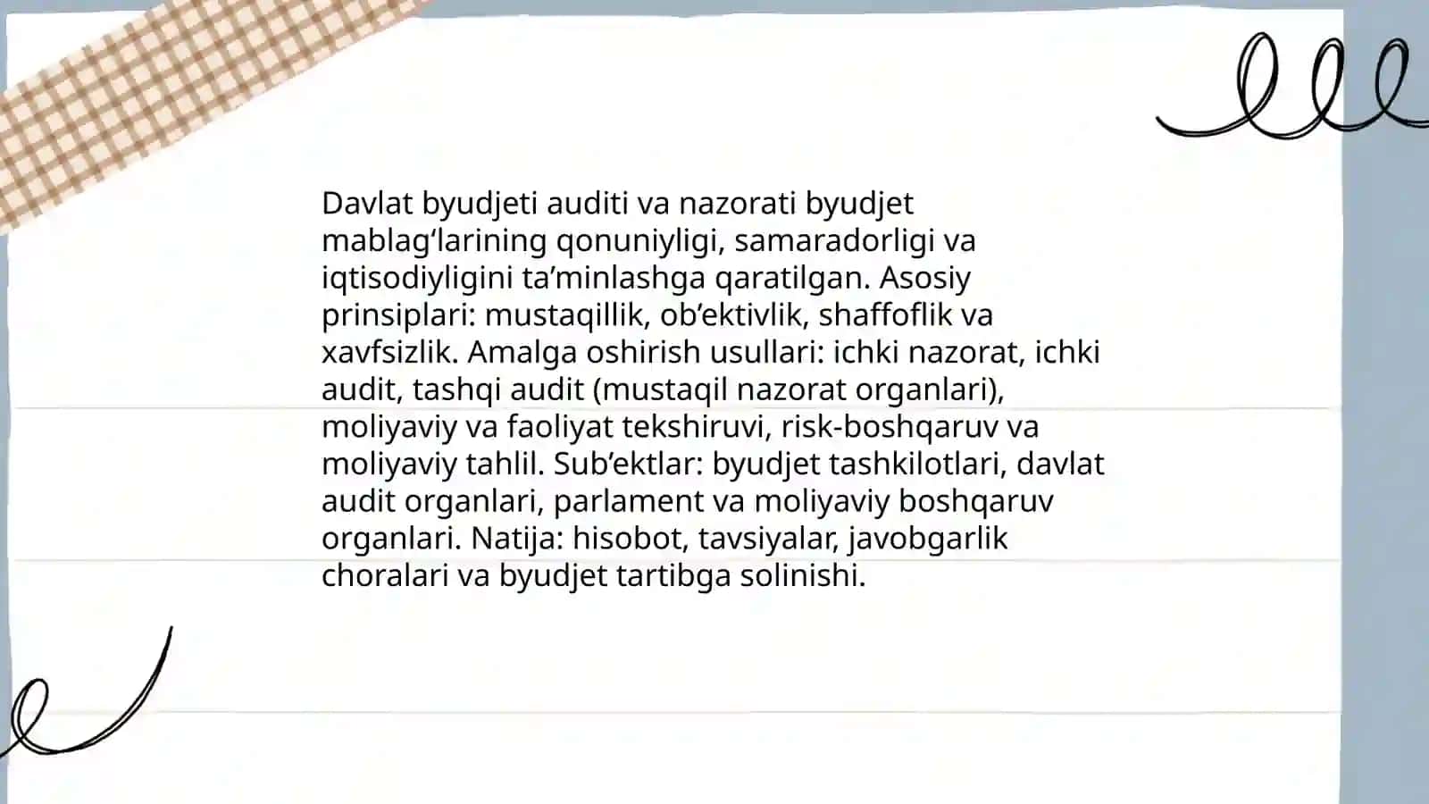 Davlat moliyasida audit tizimi 4