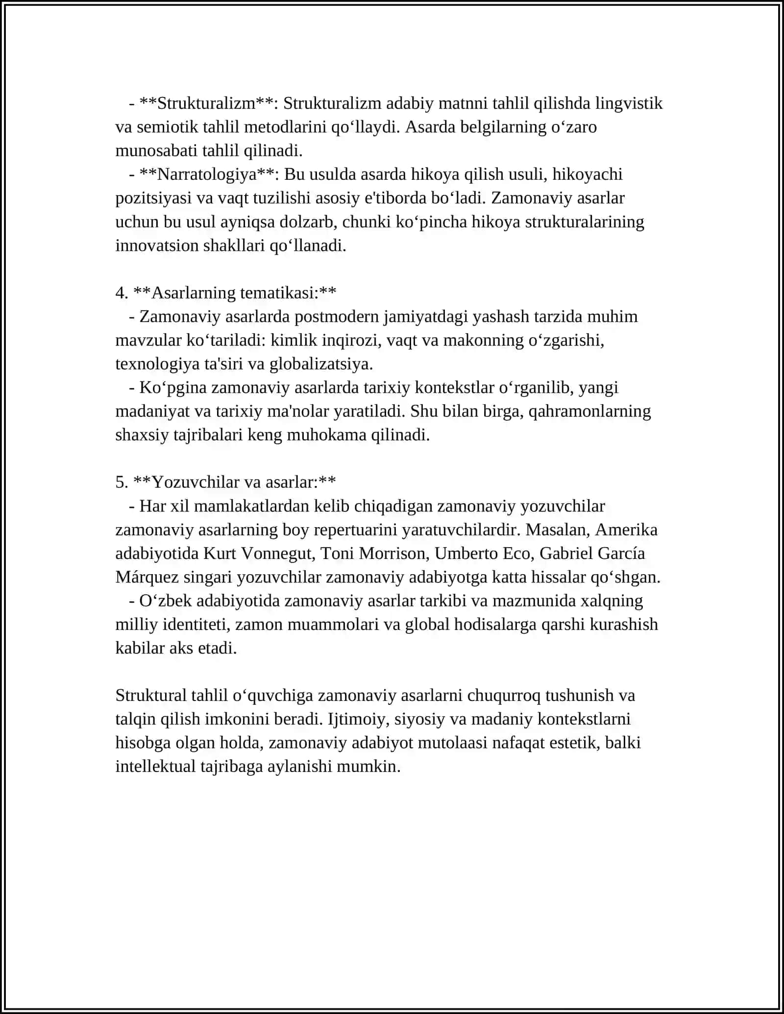 STRUKTURAL POETIKA ZAMONAVIY ASARLAR MISOLIDA 4
