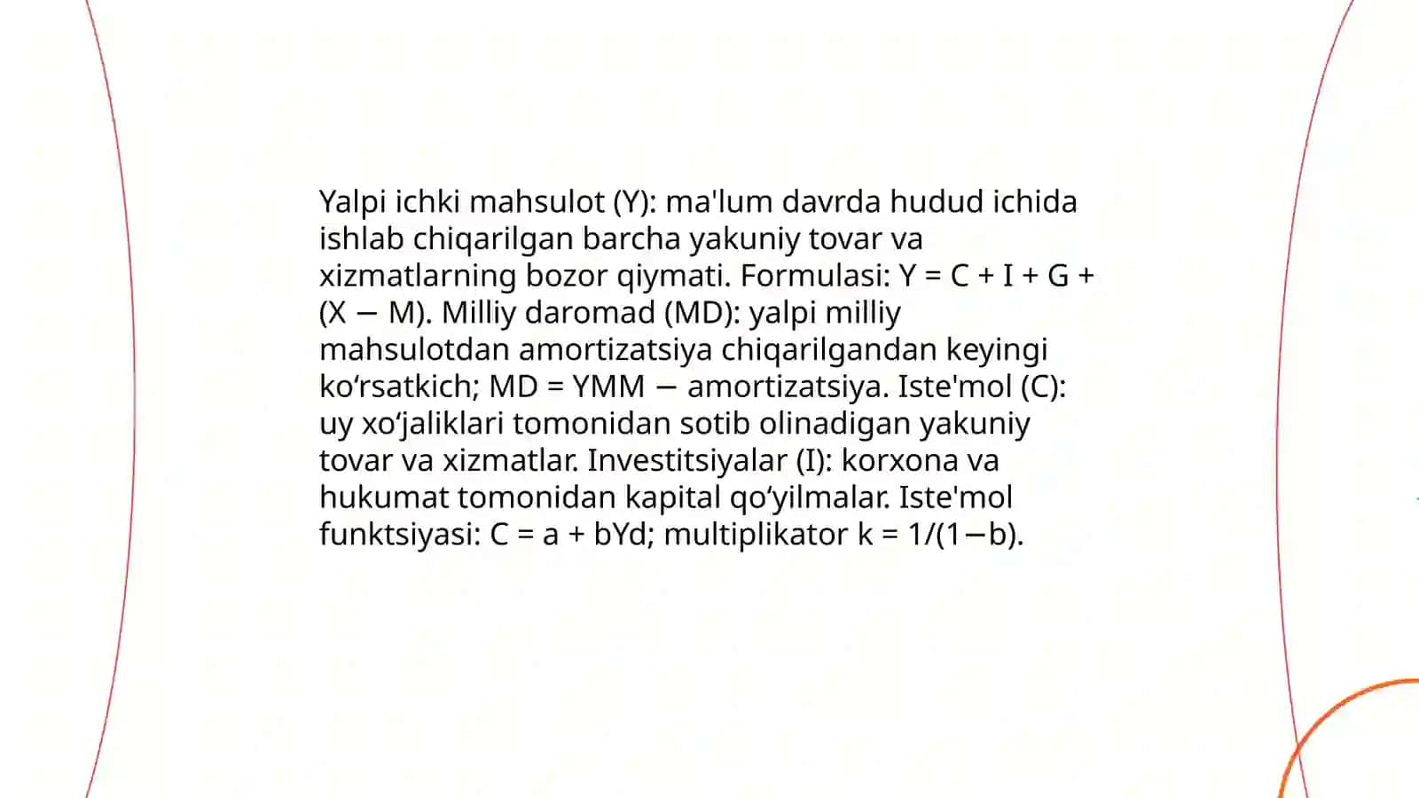 Makroiqtisodiyot fanining predmeti va o‘rganish usullari 4