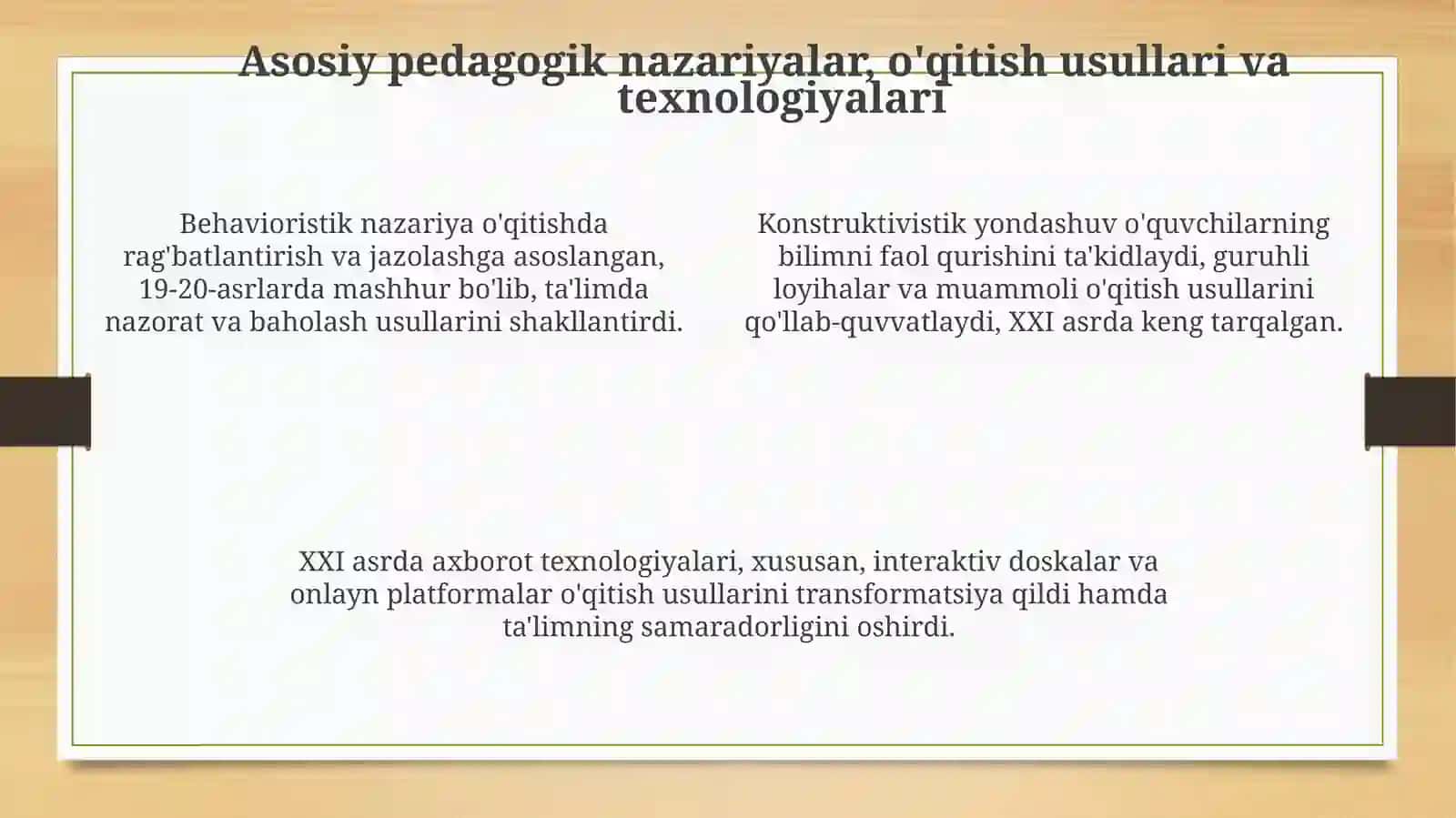 Hozirgi davrda jahon mamlakatlari ta’lim tizimi va pedagogika fani rivoji 4