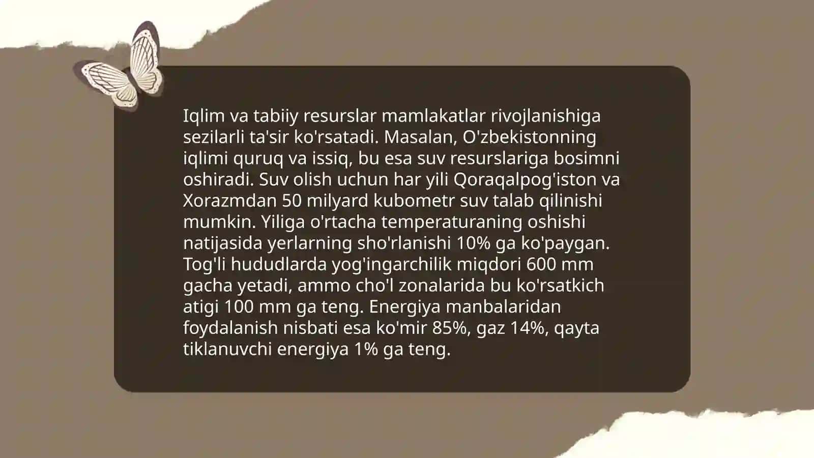 Geografik joylashuv va hududiy ishlab chiqarish 4
