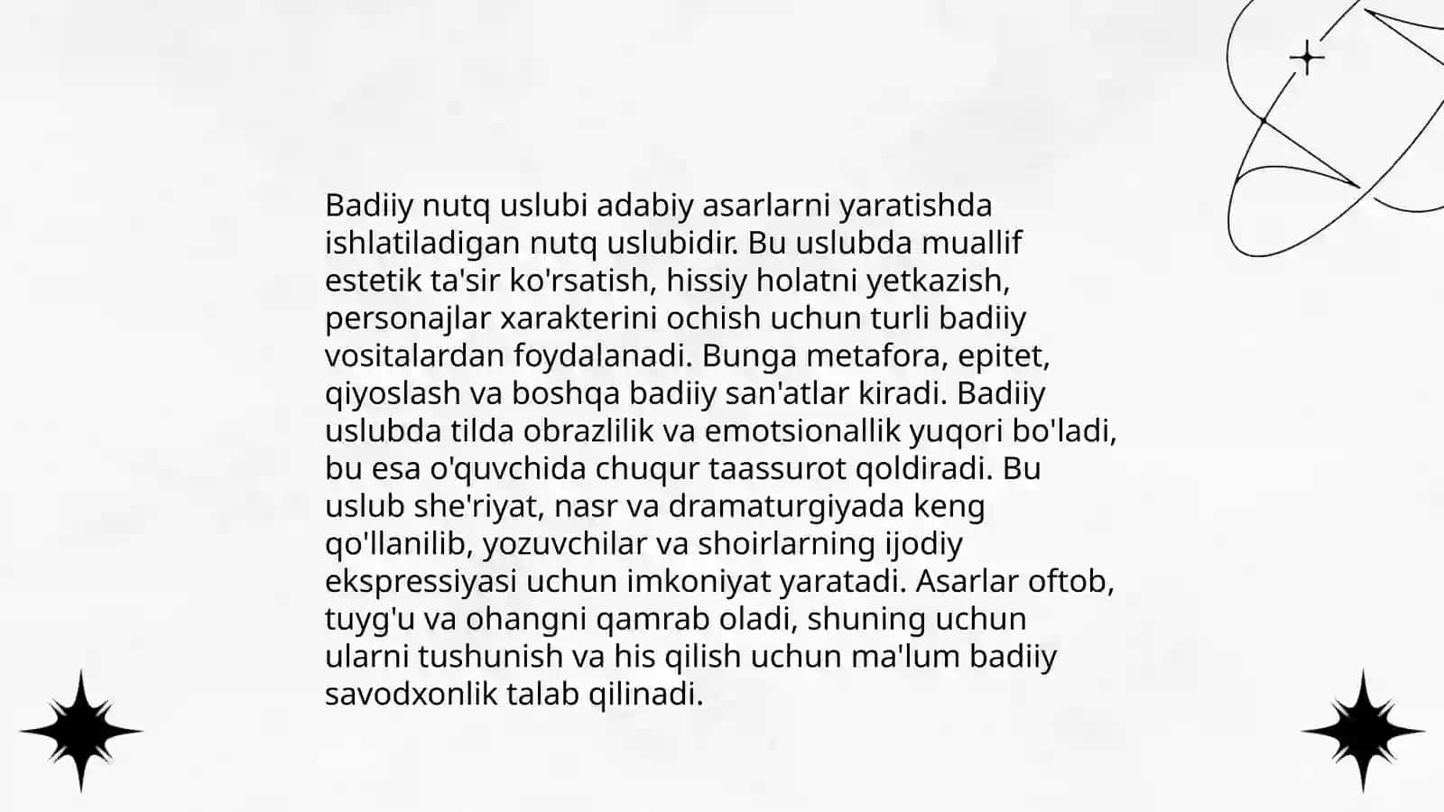 Nutqning uslubiy shakllari 4