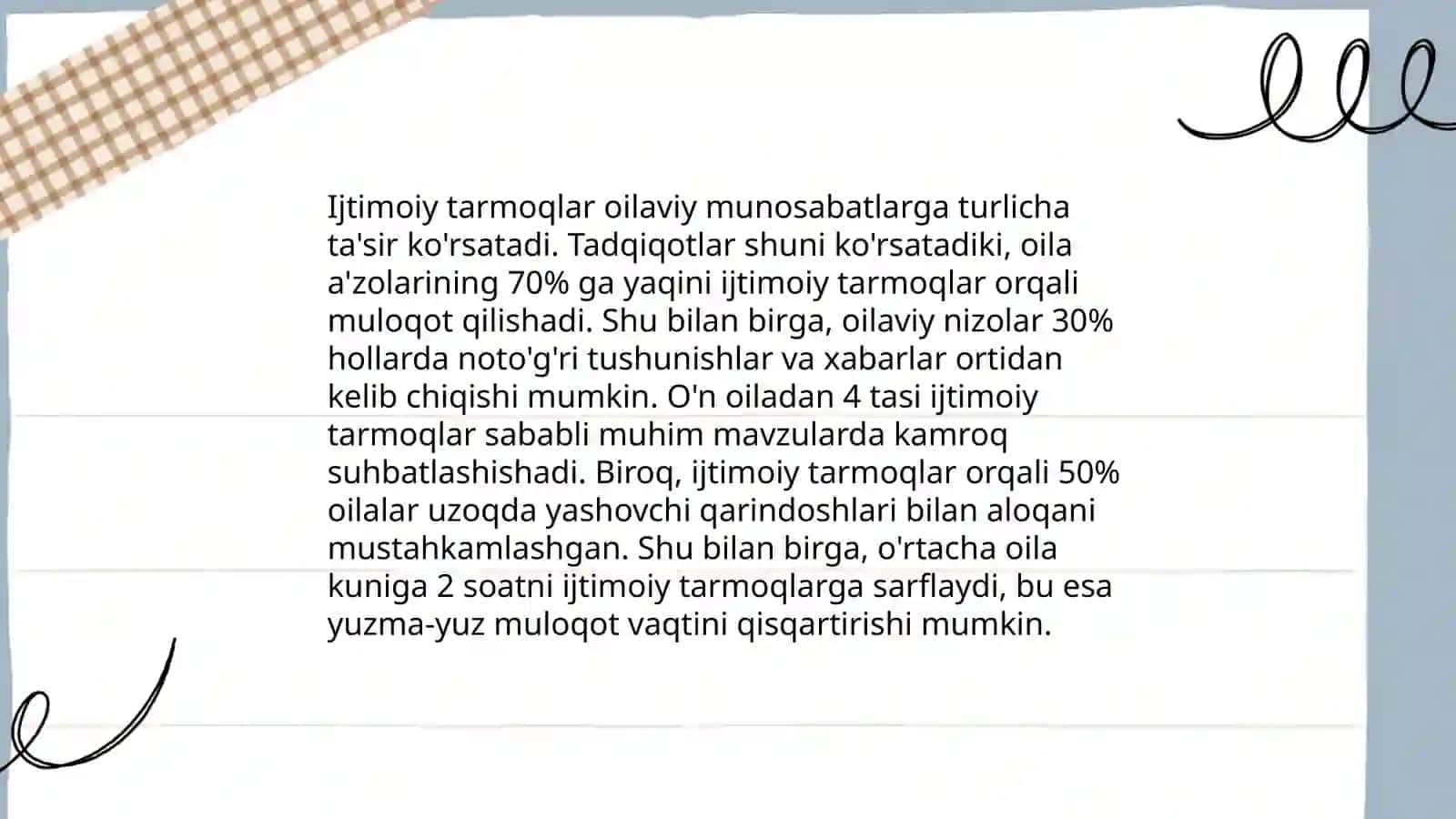 Zamonaviy oilalarda ijtimoiy muammolarning ahamiyati 4