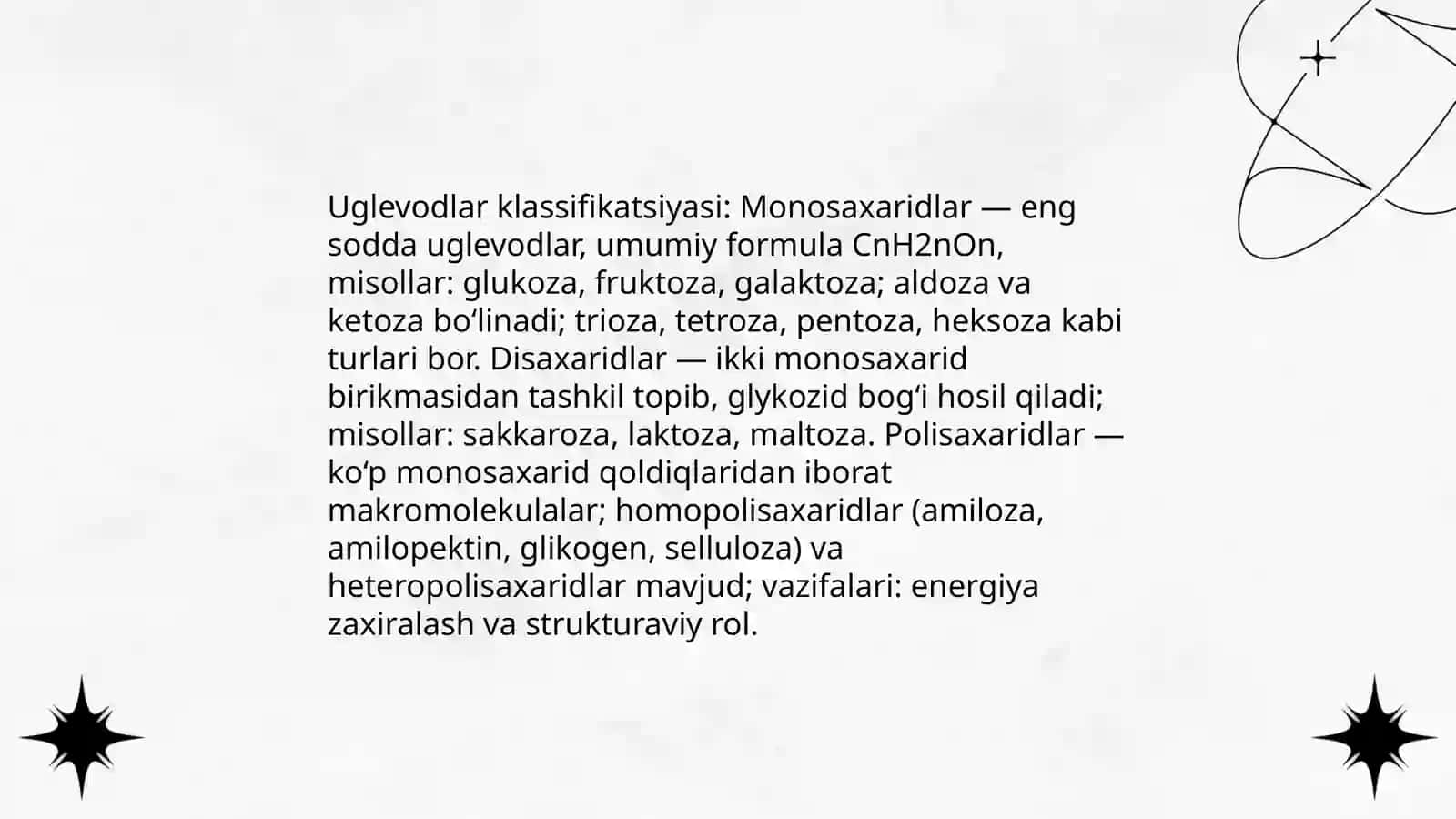Uglevodlar 4