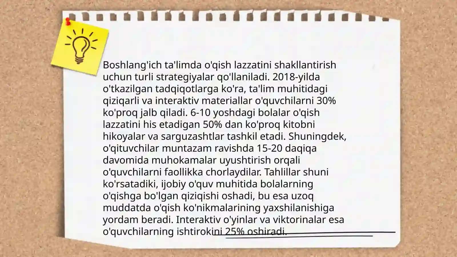 Matn ustida ishlashning ta'limiy maqsadlari 4