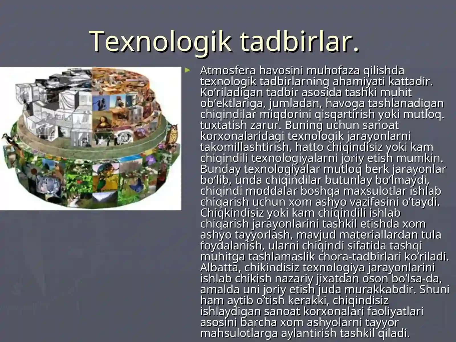 Zaharli moddalarning ruxsat etilgan chegaraviy konsepsiyasi 4