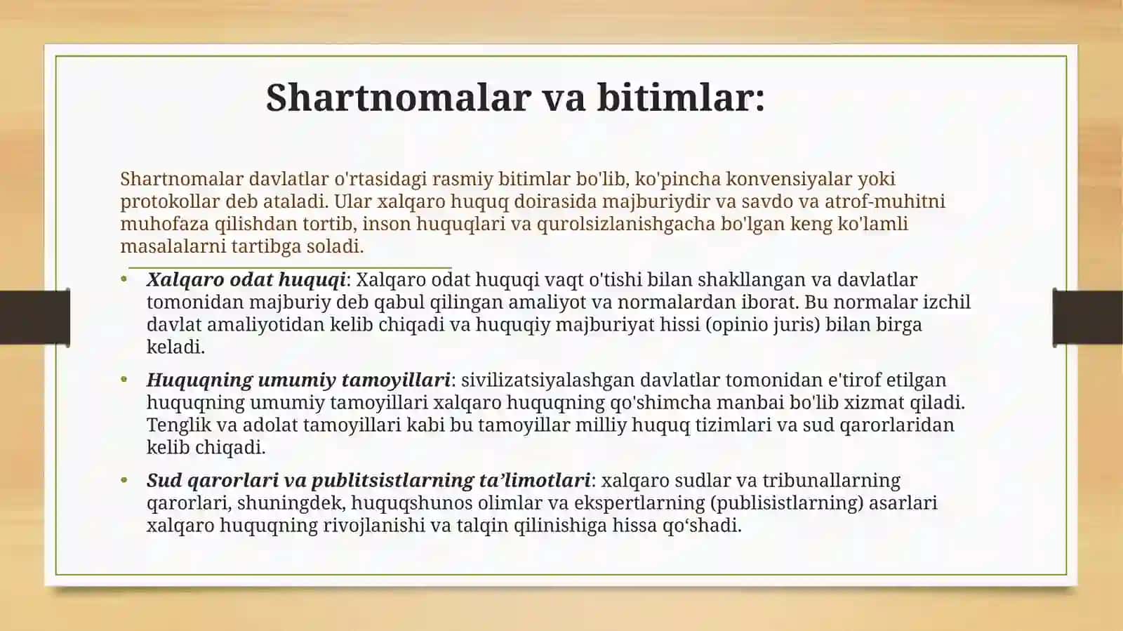 Xalqaro huquq va tizim faoliyatiga qaratilgan tanqidiy qarashlar 4