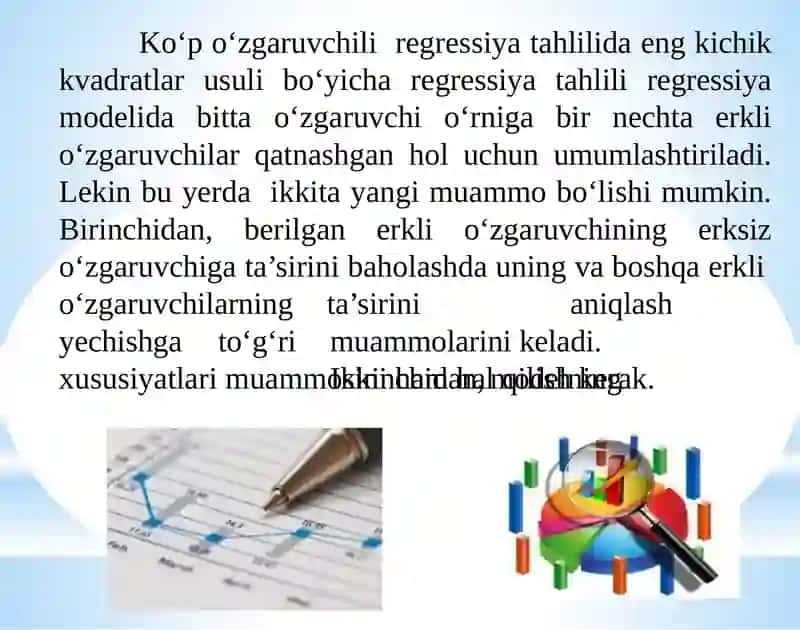 Ko‘po‘zgaruvchili chiziqli regressiya modeli 4