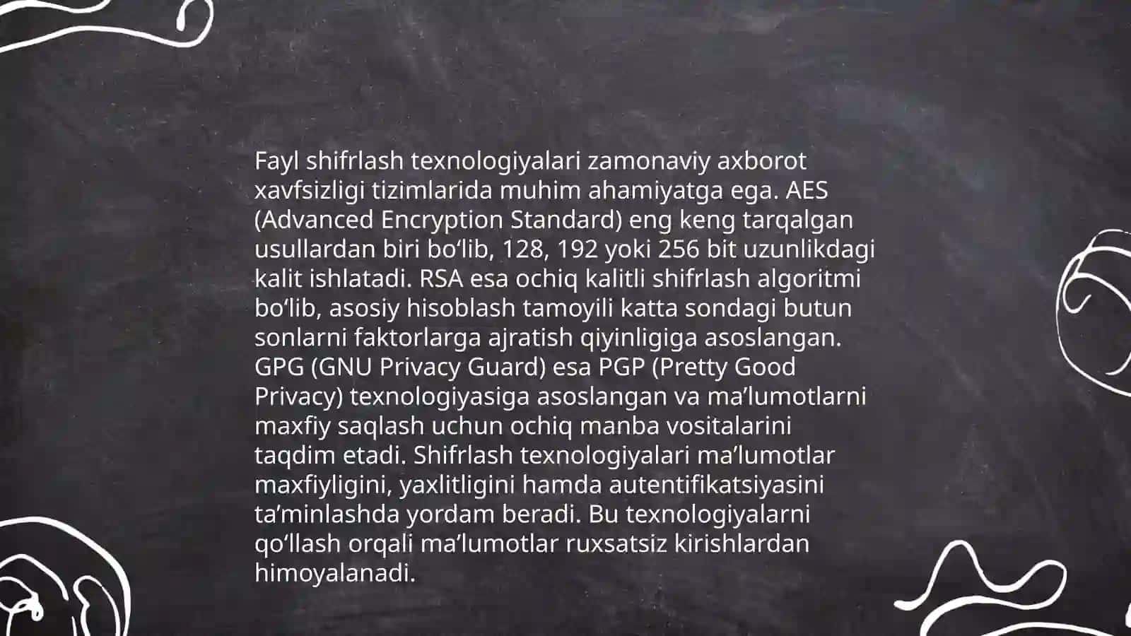 Raqamli xavfsizlik masalalari va uni ta'minlash yo'llari 4