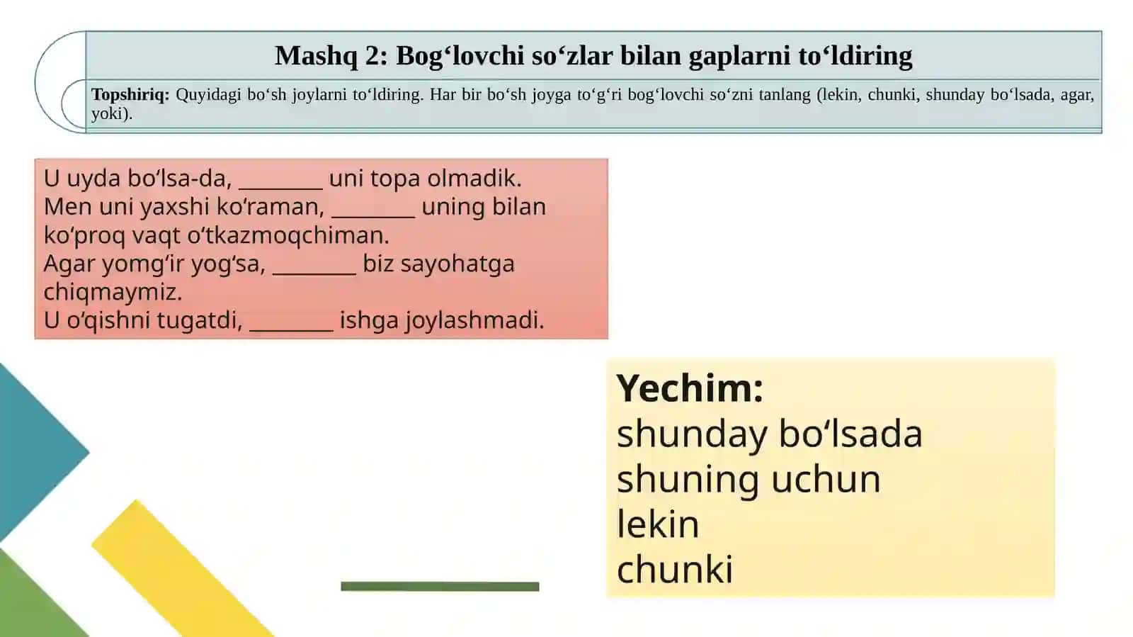 Qo‘shma gaplarning nutqiy xususiyatlari 4