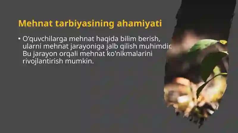 O'quvchilarning mehnat, iqtisodiy va ekologik tarbiyasi 4