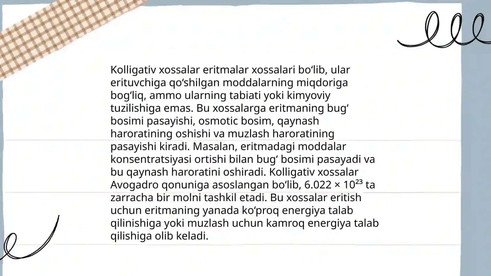 Eritmalar termodinamikasi asoslari 4
