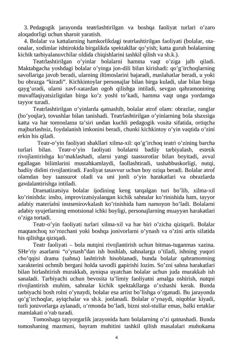 Maktabgacha Ta'lim Muassasasida Saxnalashtirish Faoliyati 4