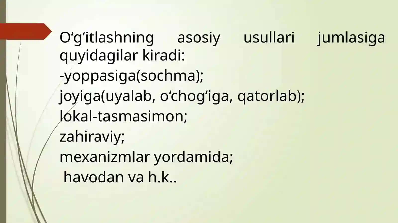 O‘g‘it qo‘llash turlari, usullari, muddatlari va texnikasi 4