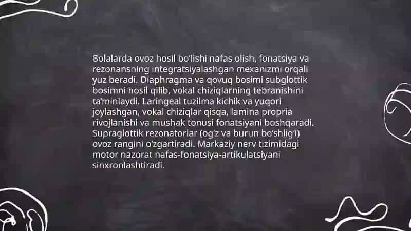 Ontogenezda Bolalar Ovozining Shakllanishi va Rivojlanishi 4