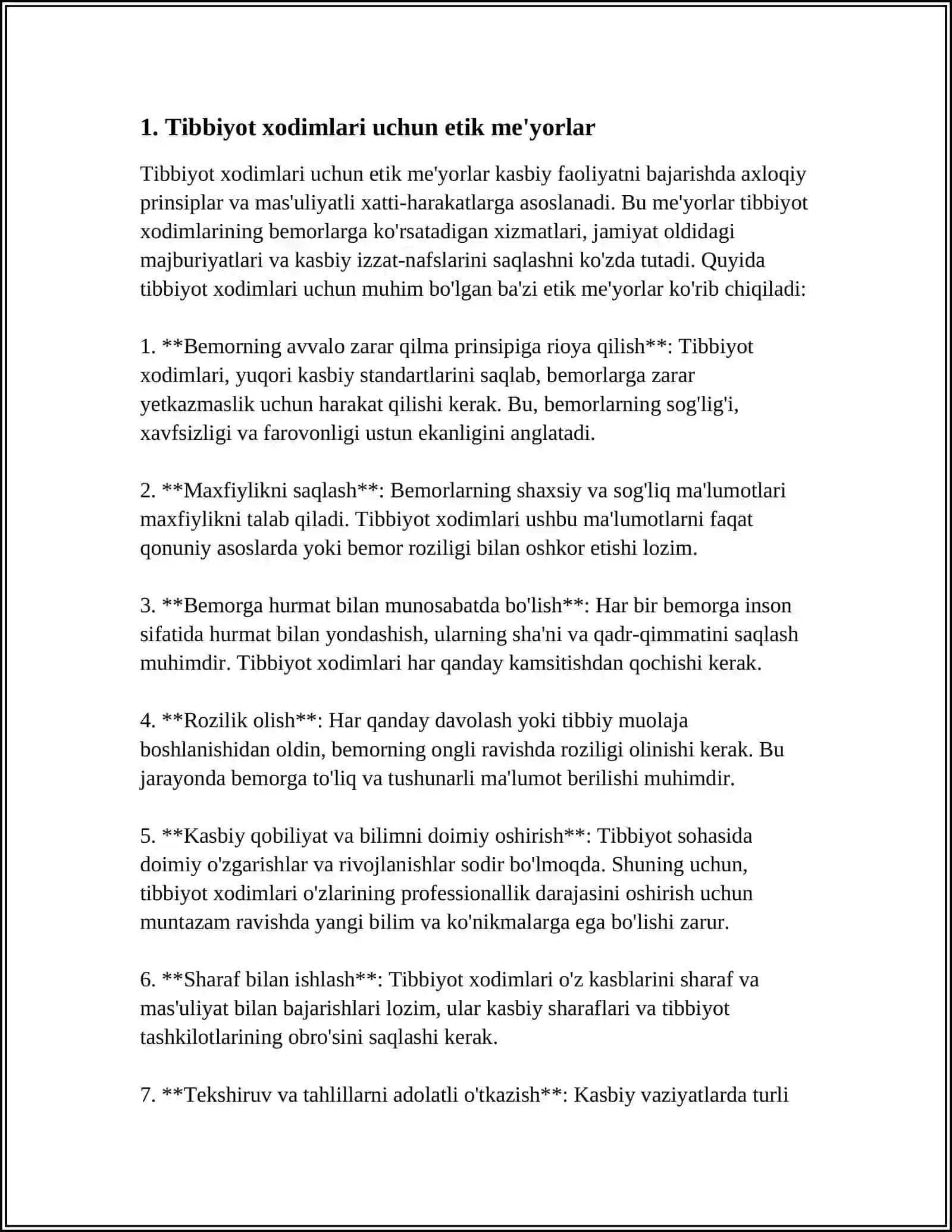 SOGLOM TURMUSH TARZINI SHAKLLANTIRISH BOYICHA OTKAZILADIGAN TADBIRLARDA TIBBIYOT XODIMLARI ETIKA VA DEONTOLOGIYASI 4