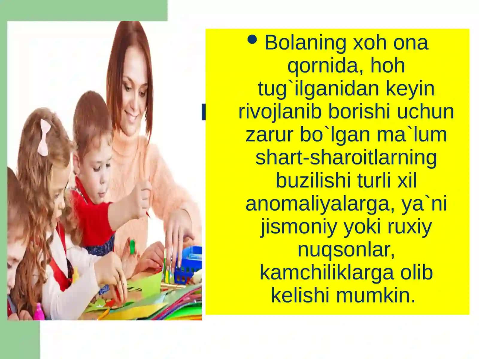 Rivojlanishdanuqsonibo'lganbolalartasnifi 4