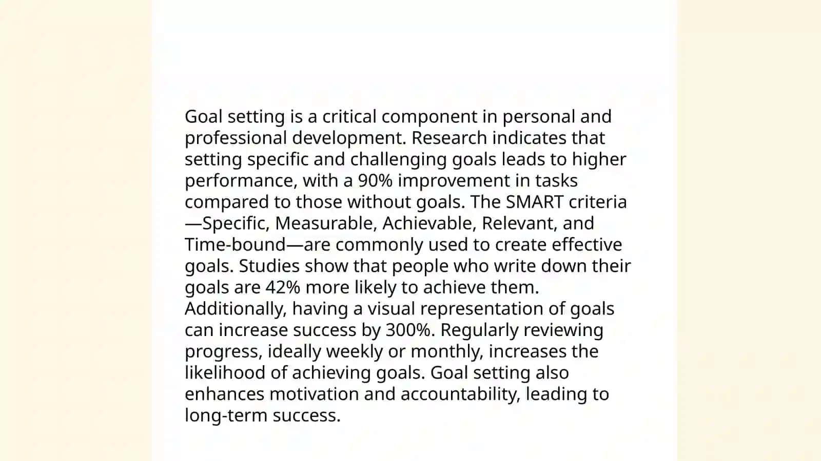 The main factors of personal development 4