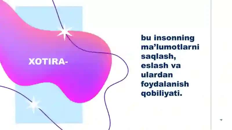 Bolalarda xotirani rivojlantirish 4