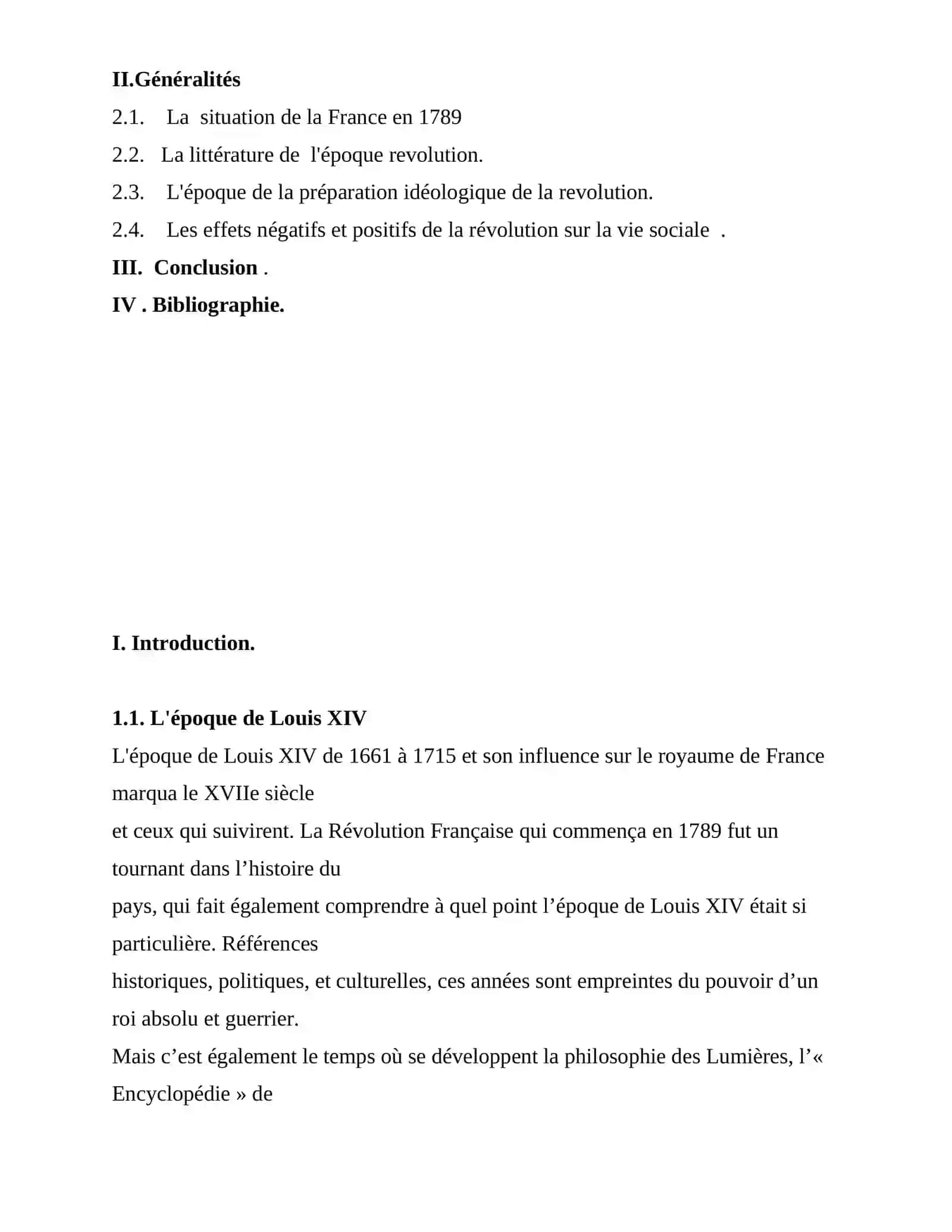Fin du régime de Louis XIV – l'époque de la préparation idéologique de la revolution 4