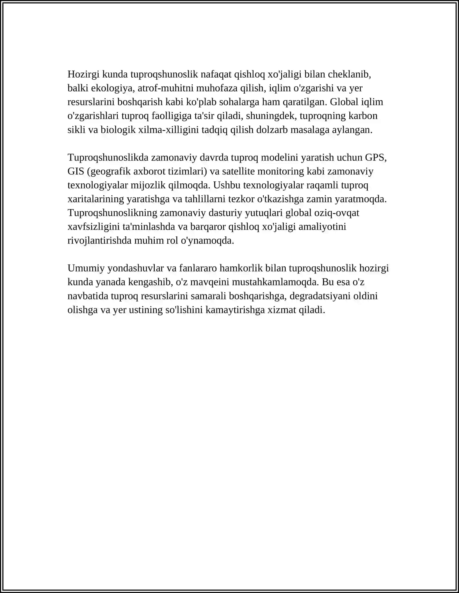 V. V. DAKUCHAYEV-TUPROQSHUNOSLIK VA TUPROQLAR GEOGRAFIYANING ASOSCHISI 4