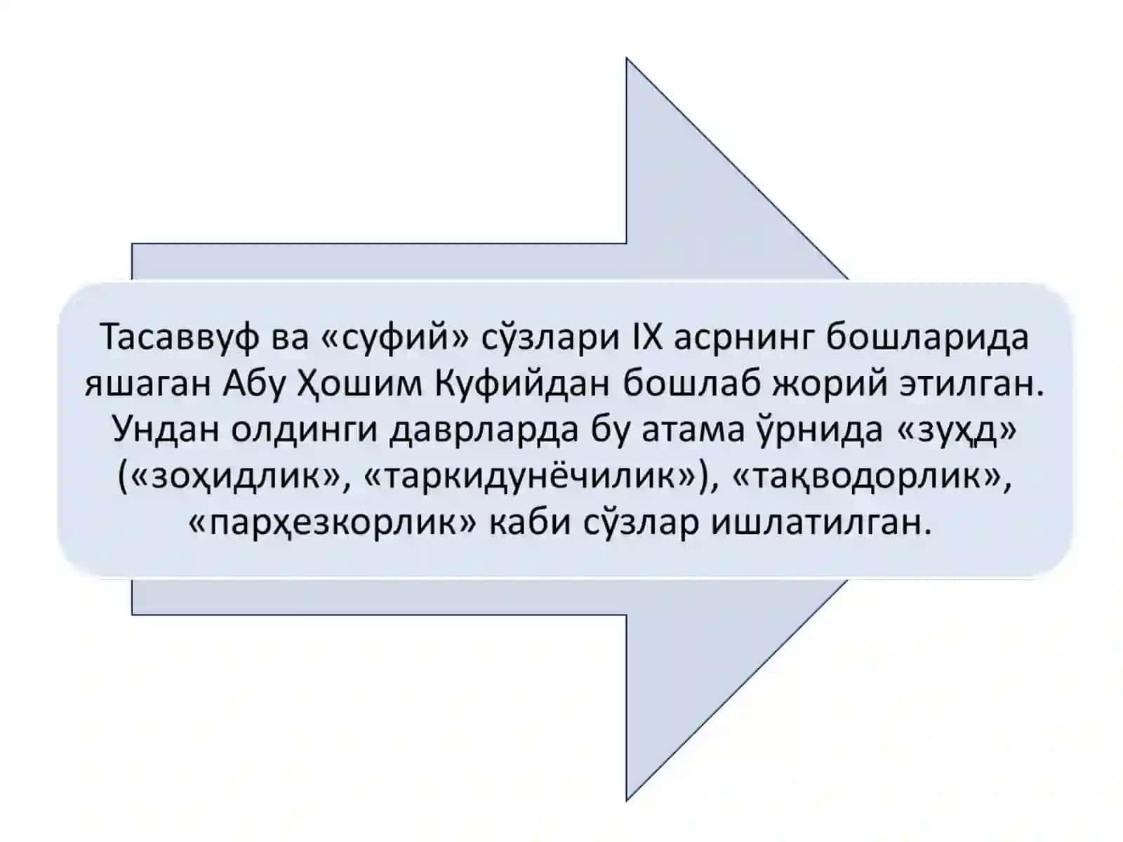 Тасаввуф таълимотининг шарқ маданиятига таъсири 4