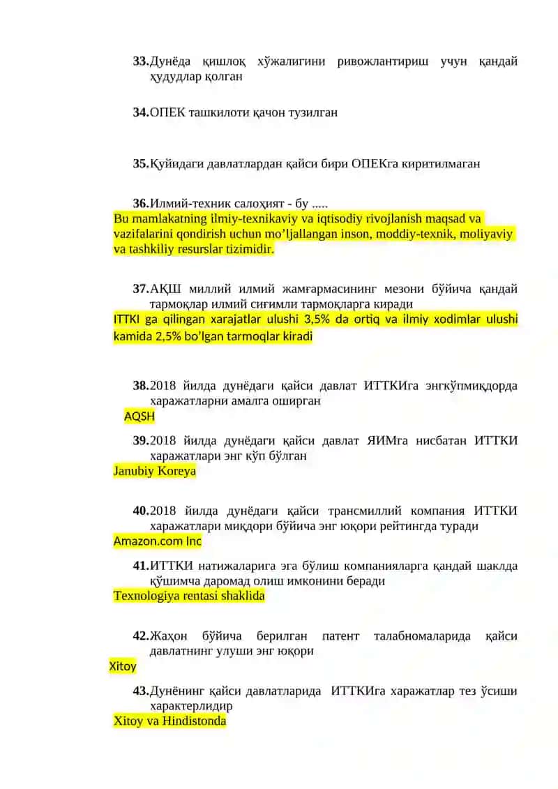 Жаҳон иқтисодиёти 4