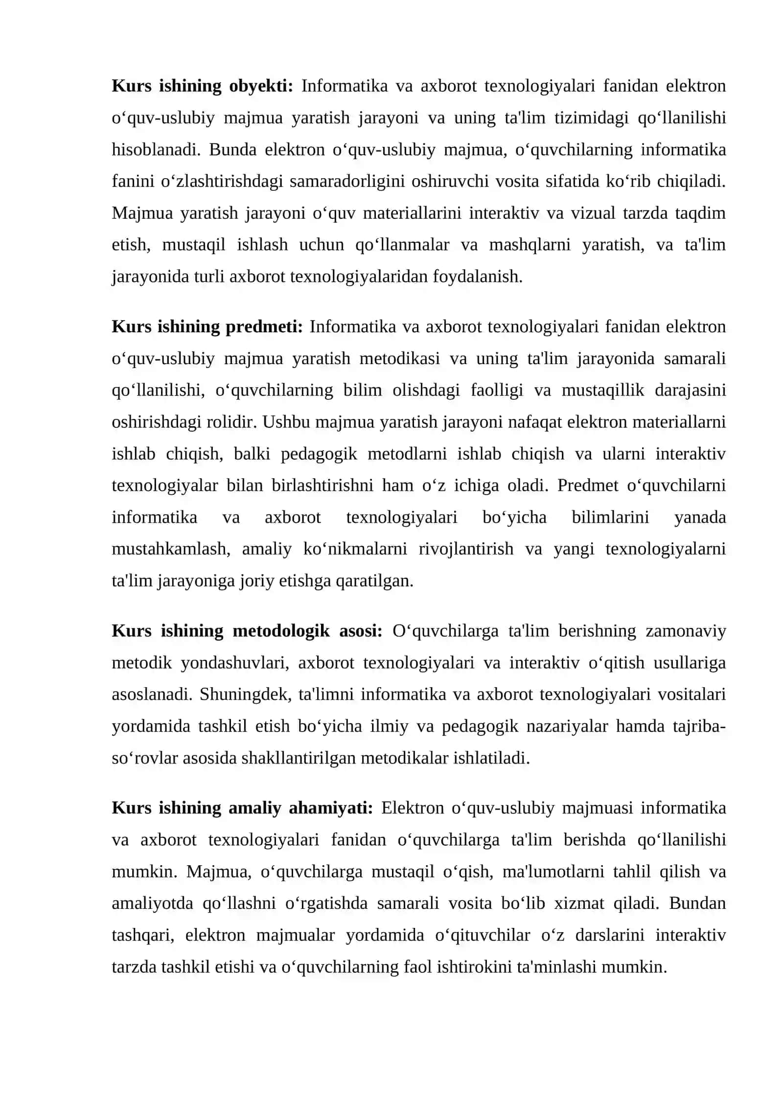 BOB ELEKTRON O‘QUV-USLUBIY MAJMUA YARATISHNING NAZARIY ASOSLARI 4