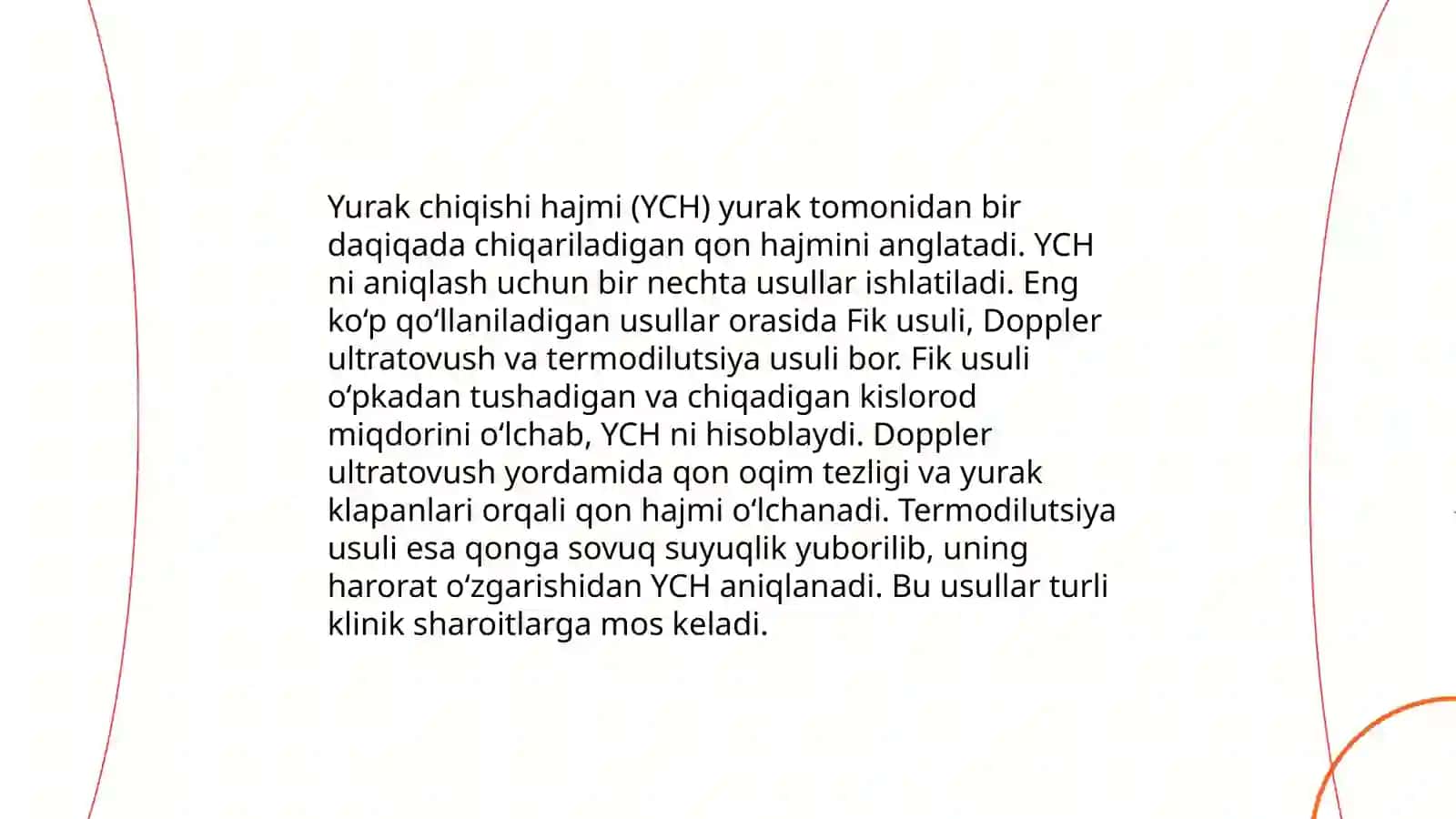 Gemodinamika ko'rsatkichlari va nafas olish ko'rsatkichlarini tekshirish usullari 4