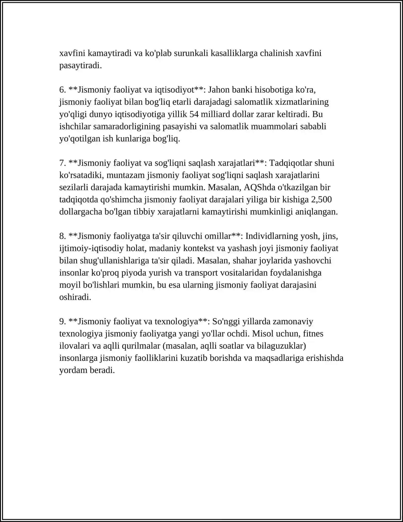 SALOMATLIK -JISMONIY RUHIY VA IJTIMOIY FAROVONLIK SIFATIDA 4