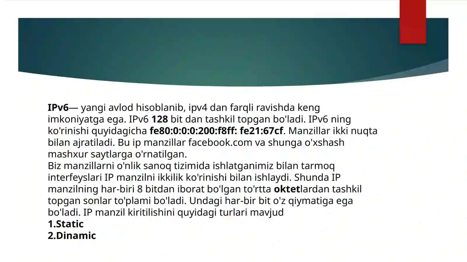 IP manzil 4