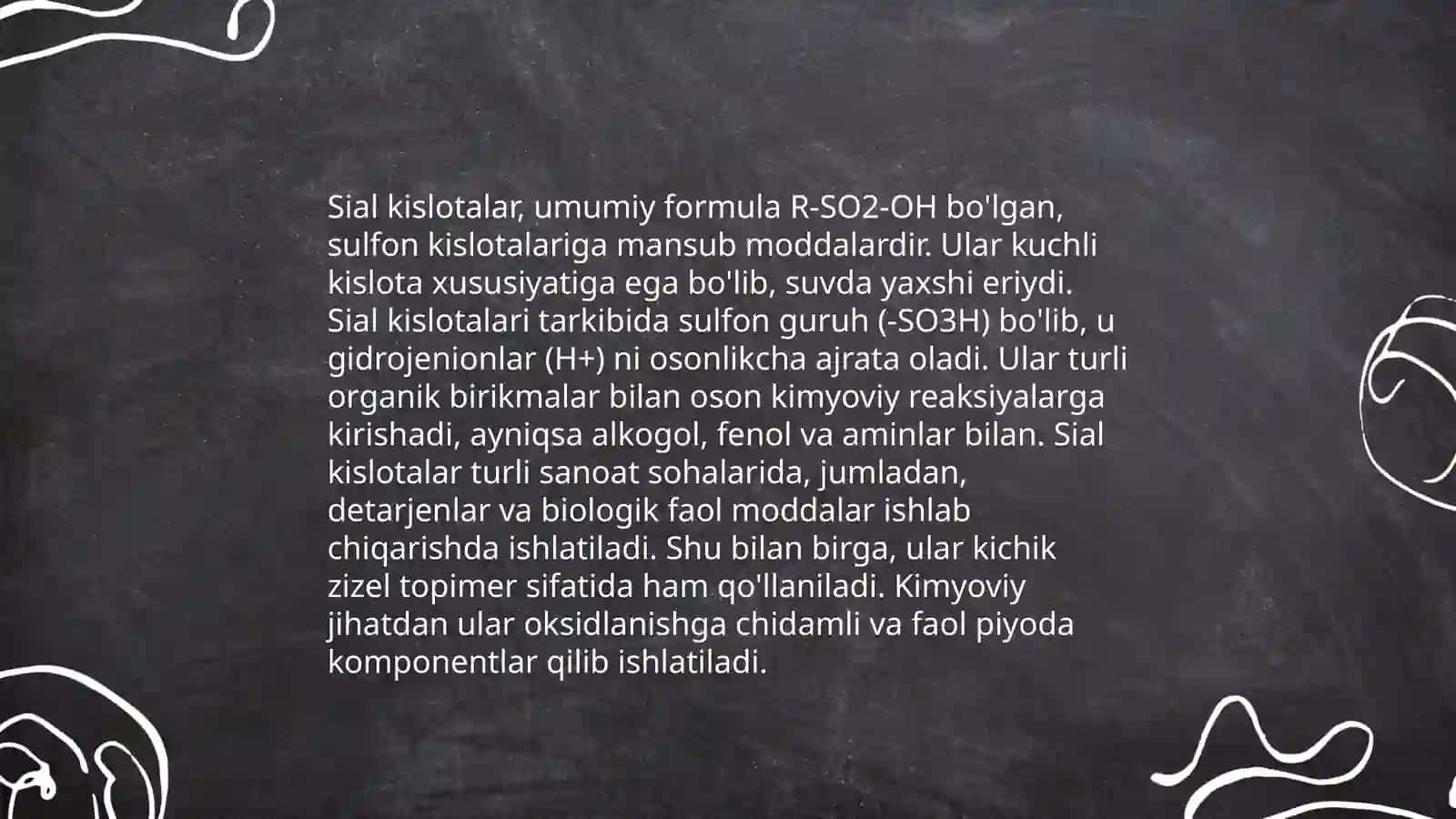 Neyramin kislota va uning hosilalarining tuzilishi va biologik xossalari. Sial kislotalar 4