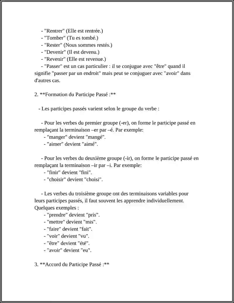 PASSÉ COMPOSÉ ET IʼIMPARFAIT 4