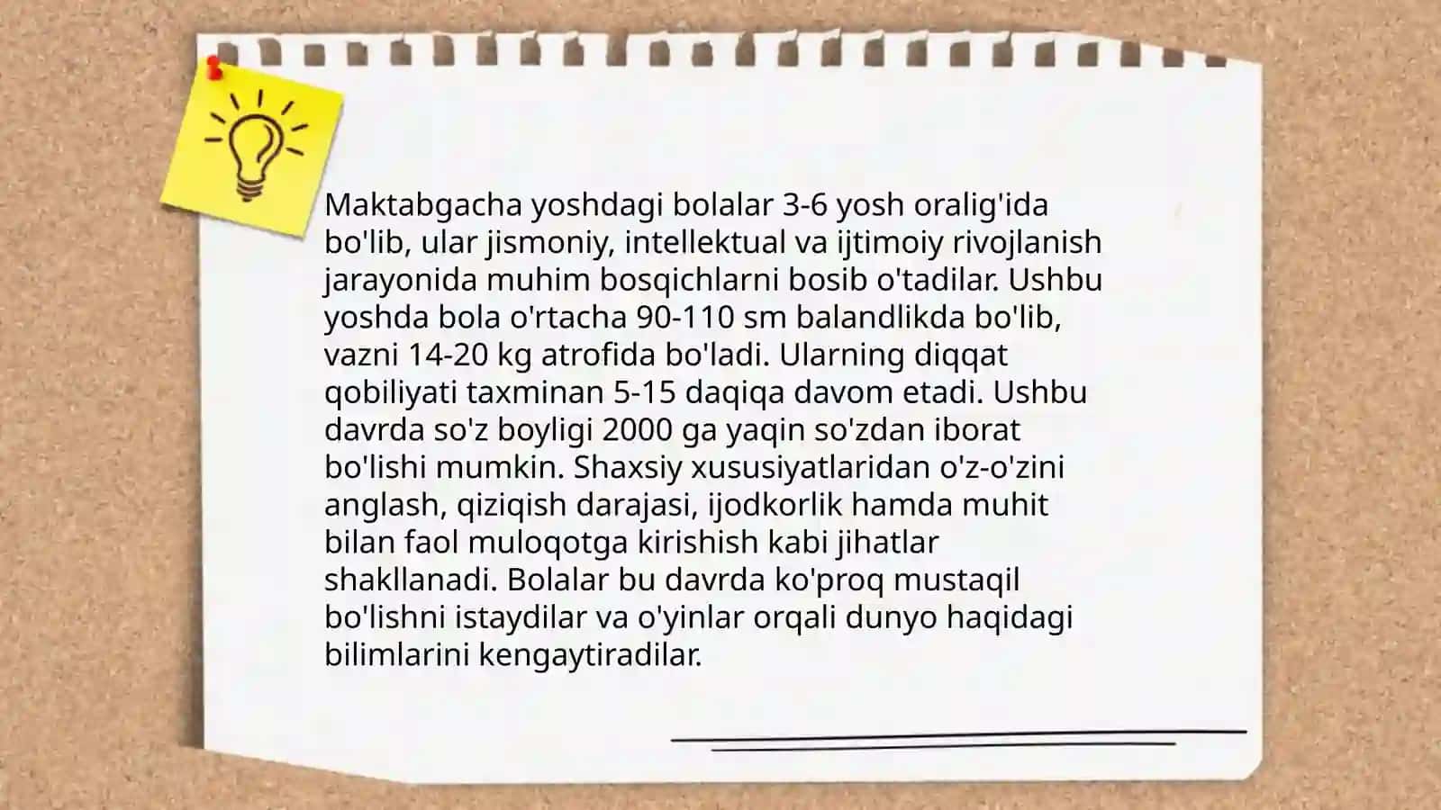 Maktabgacha yoshdagi bolalarning psixologik rivojlanishi 4
