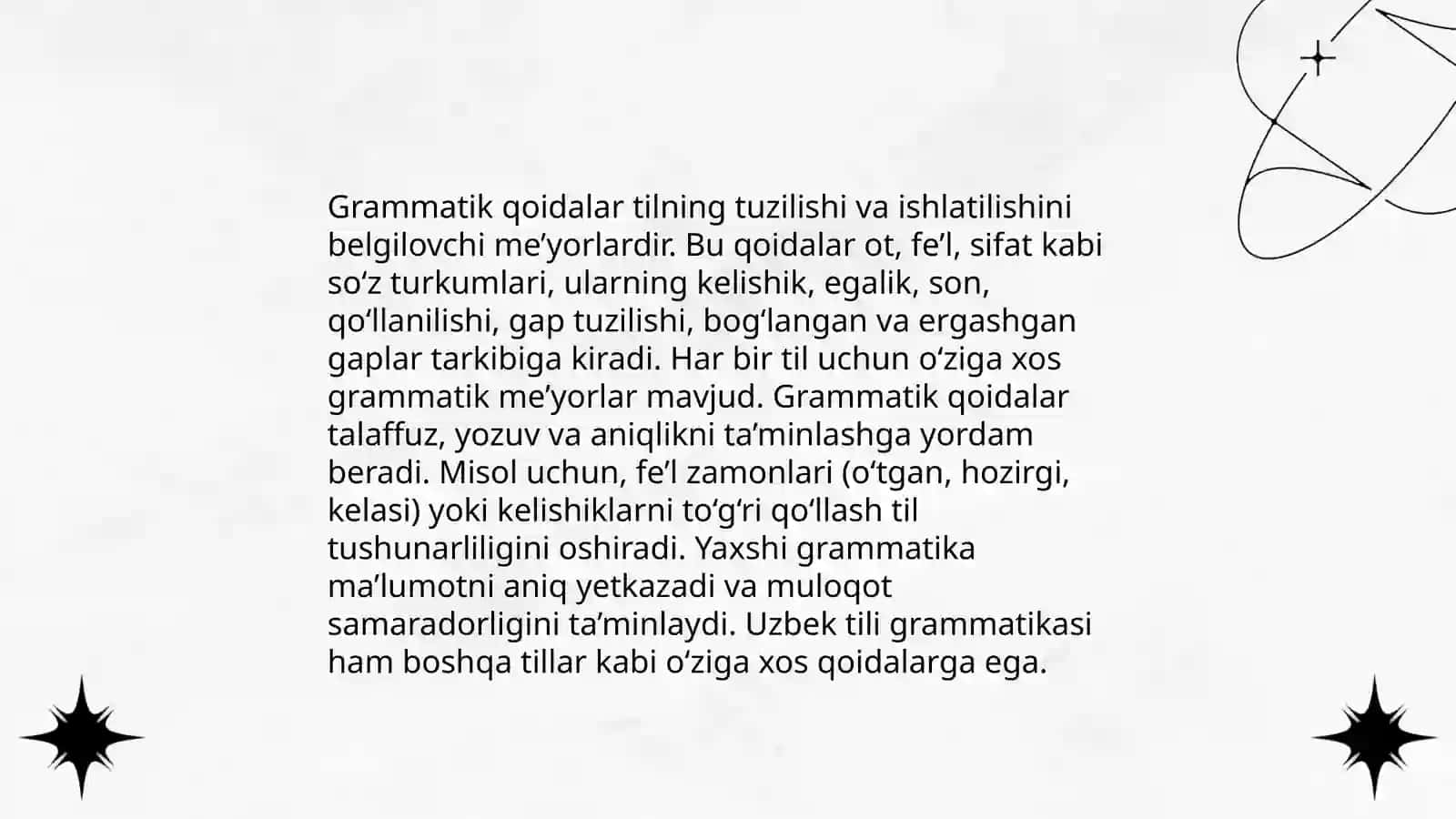 Tillarning qonuniyatlari til va tafakkur 4
