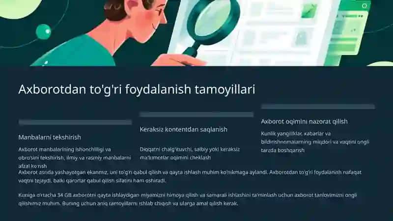 Raqamli detoks va axborotdan to'g'ri foydalanish 4