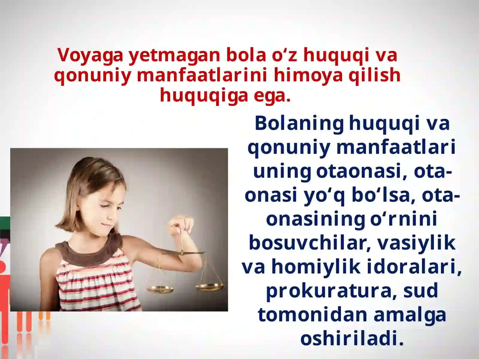 Oila qonunchiligi davoyasining huquq va majburiyatlari 4