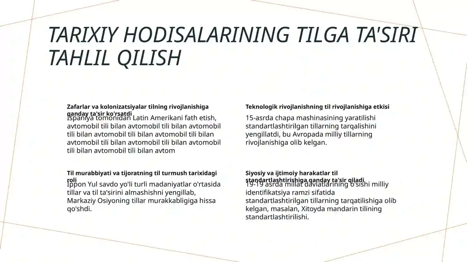 Til va tarix munosabatlarini venn diagrammasi orqali tushuntirish 4