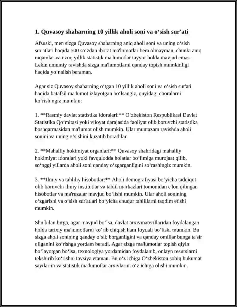 QUVASOY SHAHAR 10 YILLIK STATISTIKASINI YORITIB BERISH 4